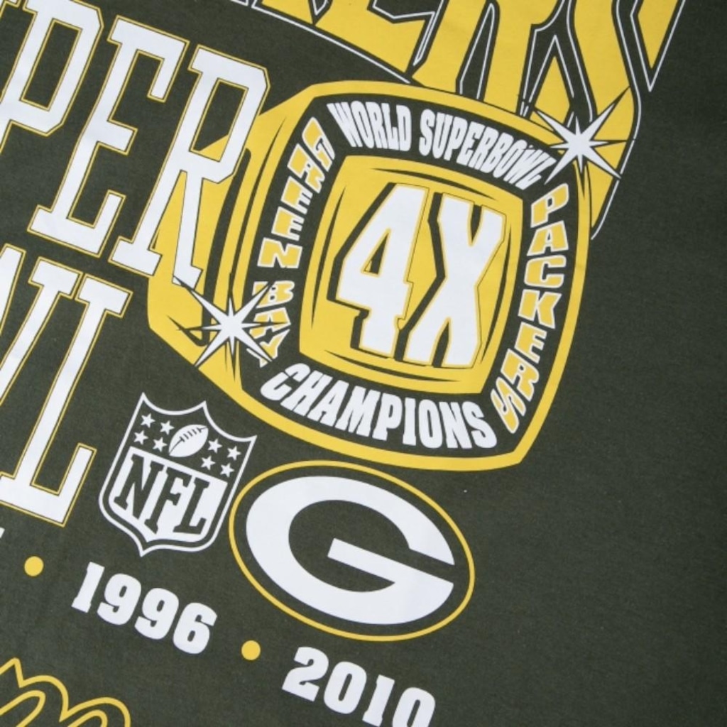 Imagem 5 do produto Camiseta Oversize New Era Green Bay Packers NFL SB Champs Masculina