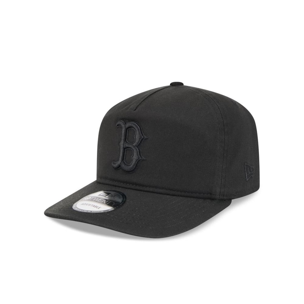 Boné New Era 19TWENTY Boston Red Sox MLB Preto Masculino