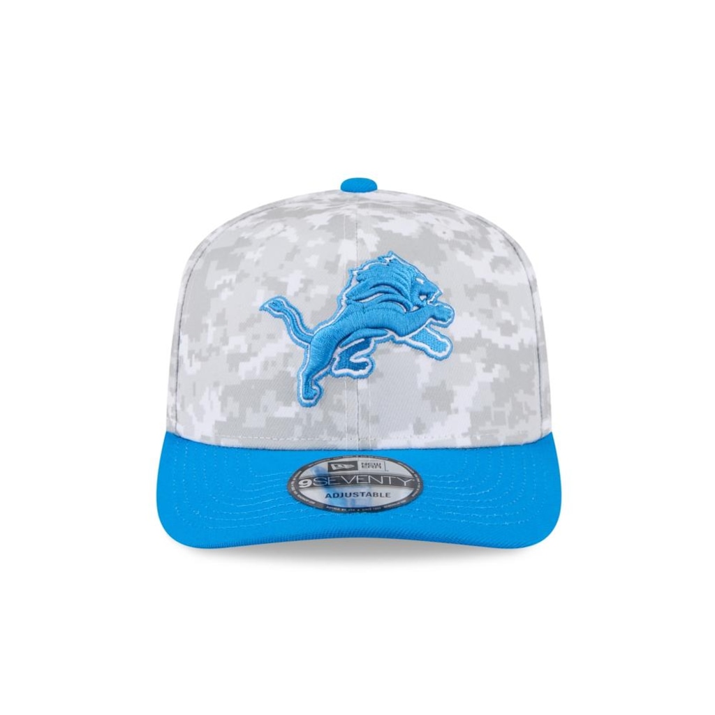 Boné New Era 9Seventy Detroit Lions NFL Salute Service 2025 Masculino
