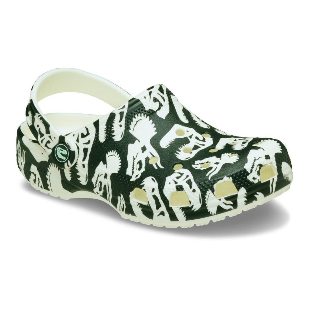 Imagem 2 do produto Sandália Crocs Classic Glow Dino Clog K Glow - Infantil