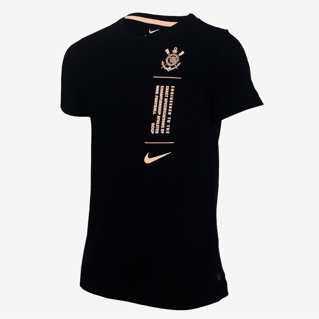 Camiseta Corinthians Nike Infantil