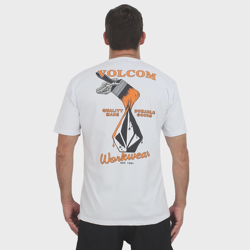 Imagem 2 do produto Camiseta Volcom Enamel Masculina