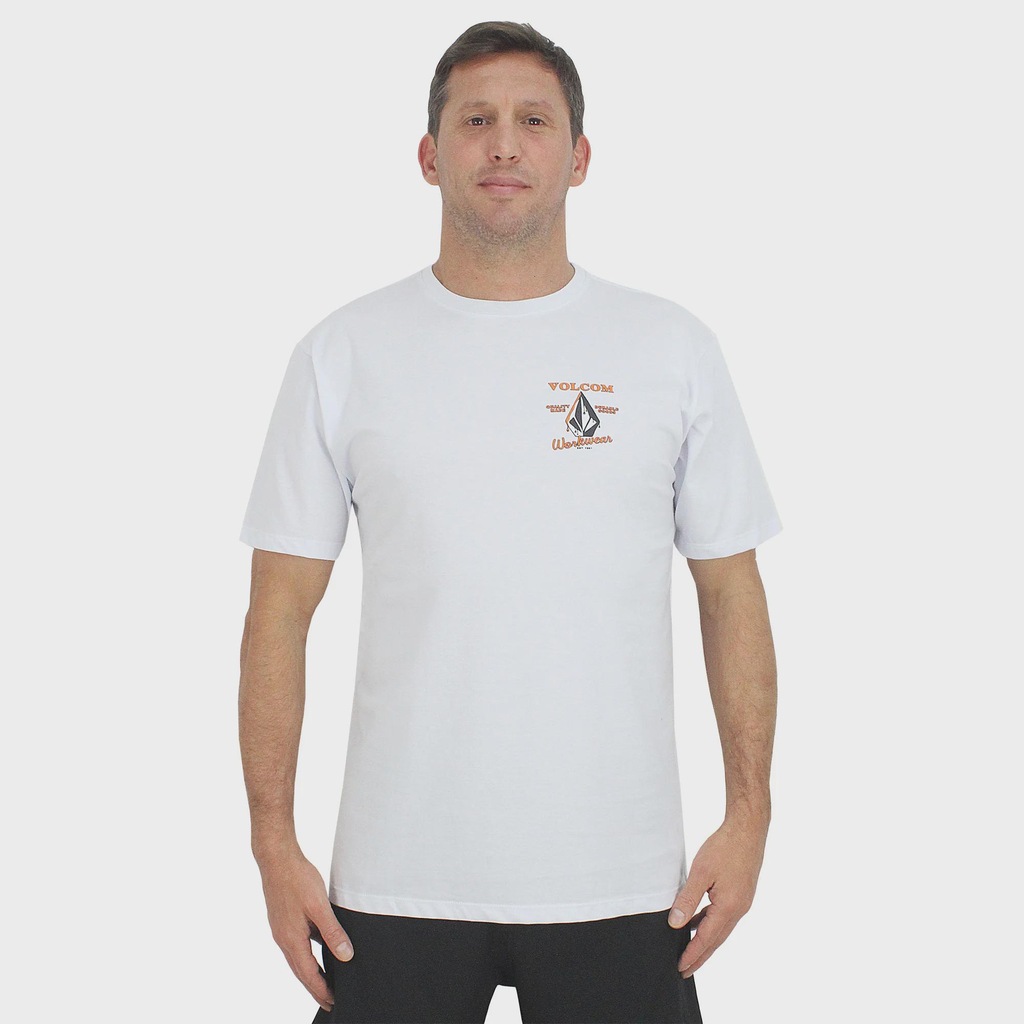Imagem 3 do produto Camiseta Volcom Enamel Masculina