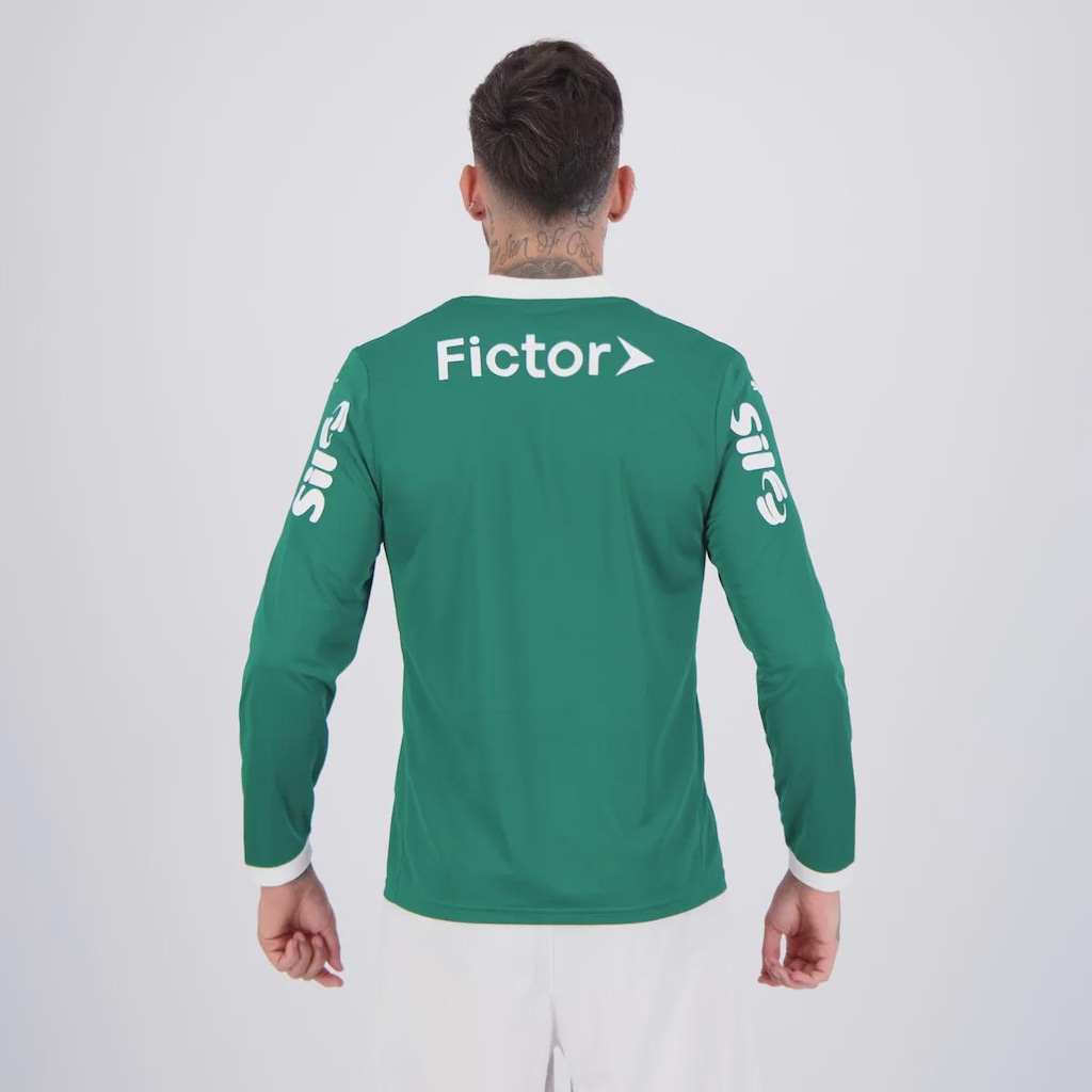 Imagem 4 do produto Camisa do Palmeiras I 25/26 ML Puma Com Patrocínio Masculina