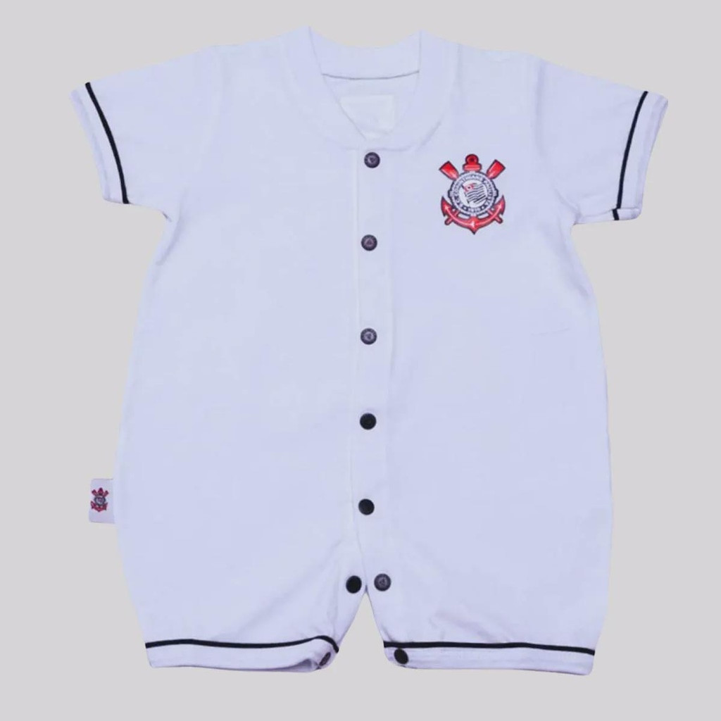 Macacão Corinthians Curto Infantil