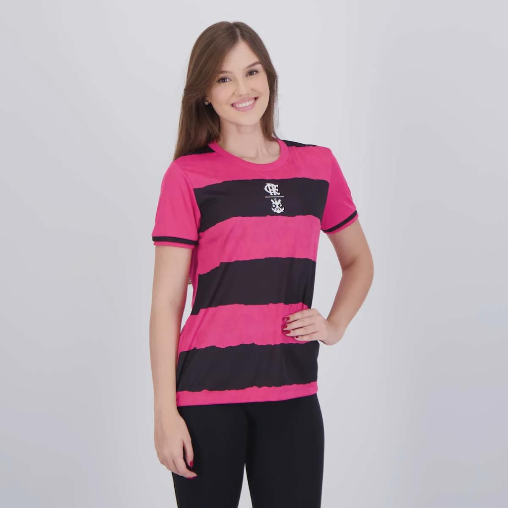 Imagem 2 do produto Camisa Flamengo Sun Outubro Rosa Feminina