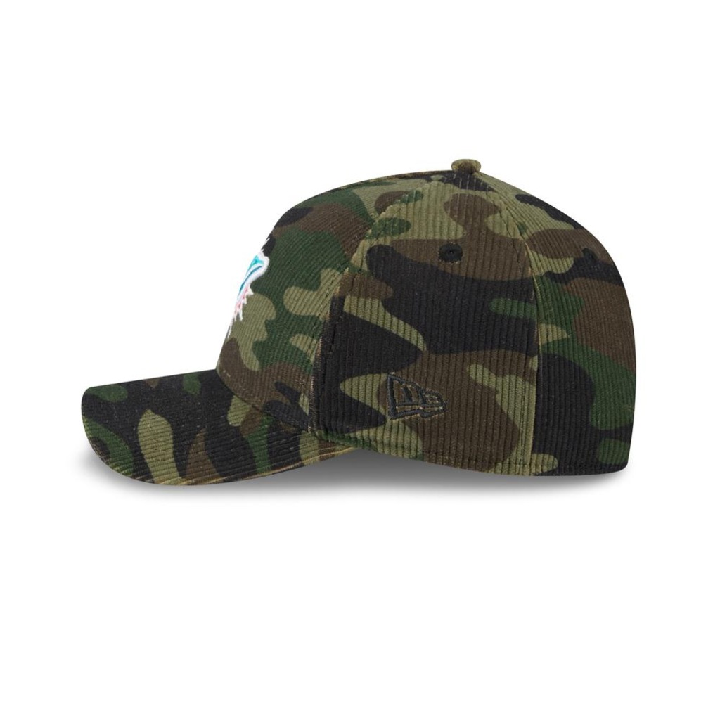 Imagem 5 do produto Boné New Era 9Forty M-Crown A-Frame Miami Dolphins NFL Salute Service 2025 Masculino