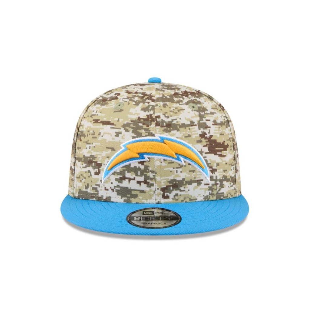 Imagem 2 do produto Boné New Era 9Fifty Los Angeles Chargers NFL Salute Service 2025 Masculino