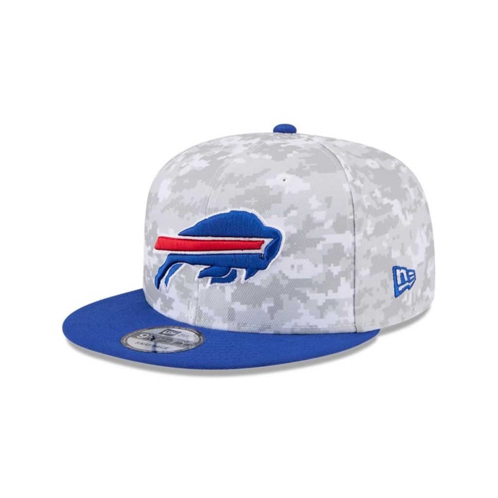 Boné New Era 9Fifty Buffalo Bills NFL Salute Service 2025 Masculino