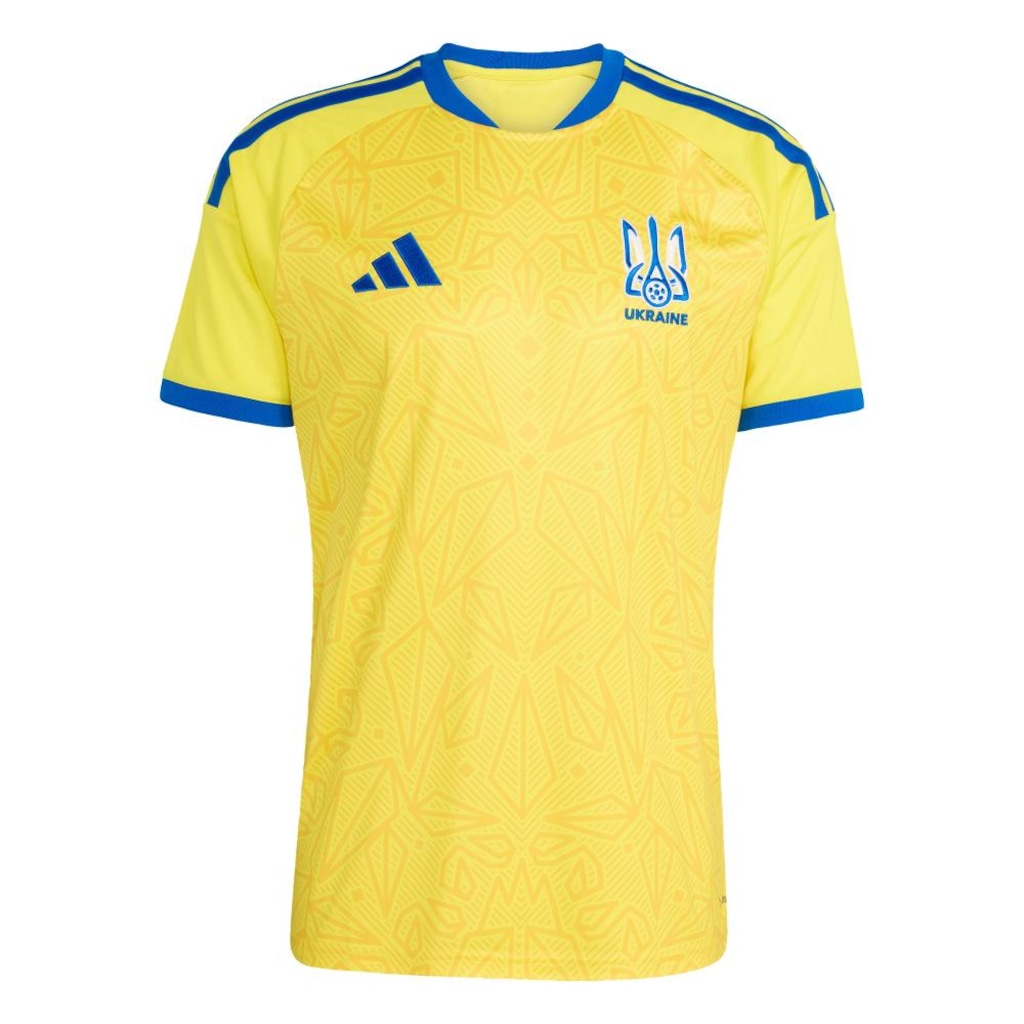 Camisa Ucrânia I 26/27 Adidas Masculina