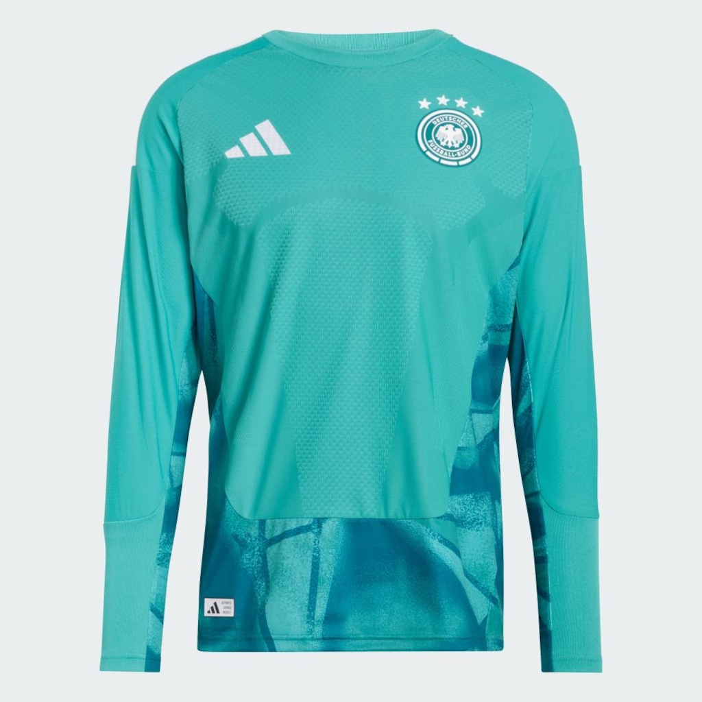 Imagem 2 do produto Camisa de Goleiro da Seleção da Alemanha I 26/27 Adidas Jogador Masculina