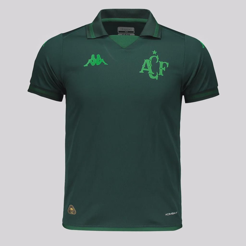 Camisa Polo do Chapecoense III 25/26 Kappa Infantil