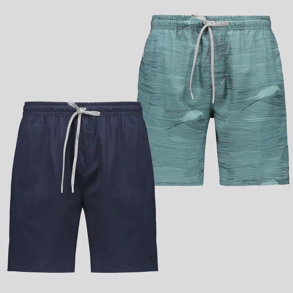 Kit 02 Shorts Nicoboco Masculino