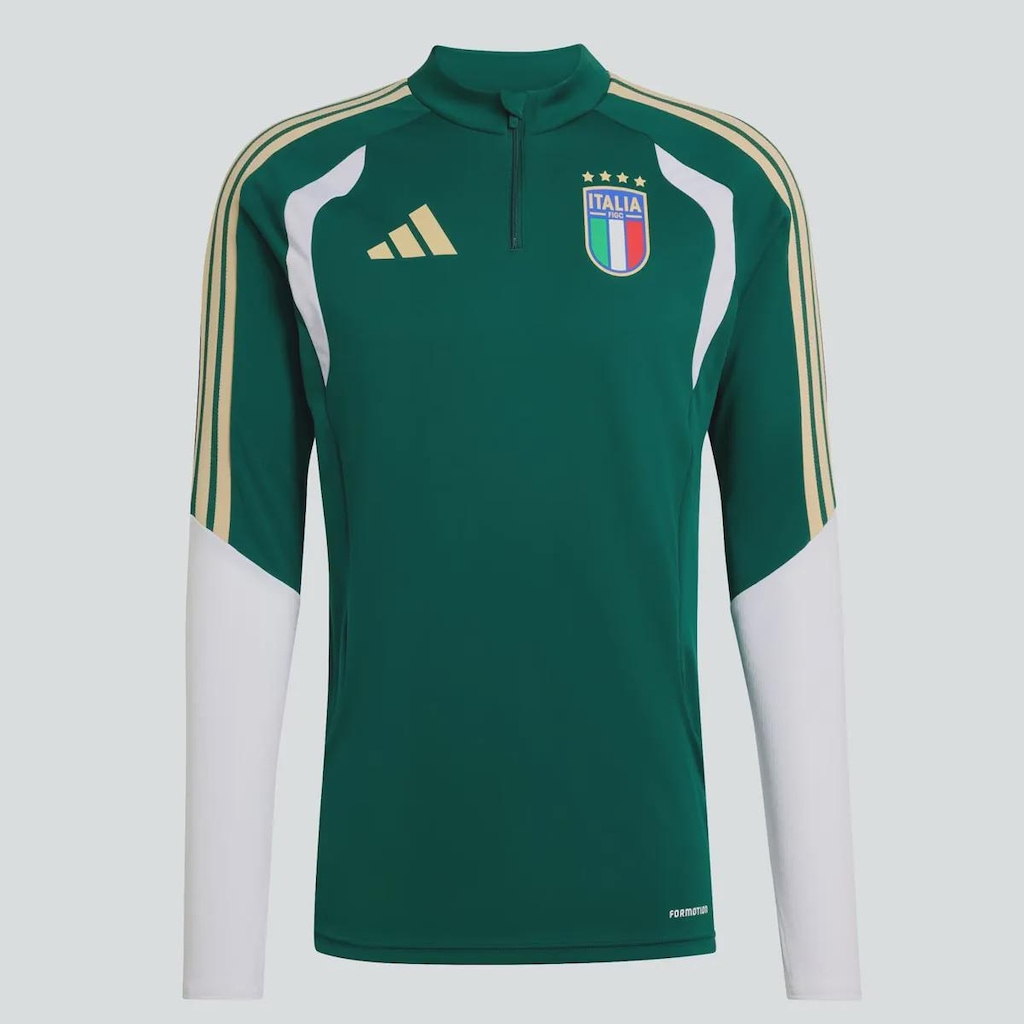 Blusão adidas Itália Treino Tiro 2026 Masculino