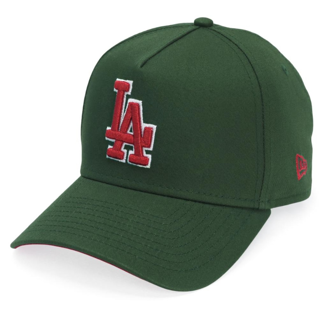 Boné Adulto New Era 9forty A-Frame MLB Los Angeles Dodgers Aba Curva