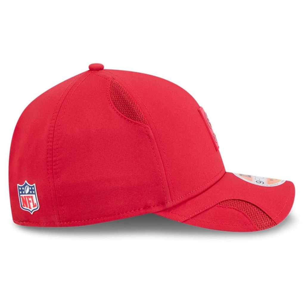 Imagem 4 do produto Boné New Era 9Forty M-Crown San Francisco 49ers NFL Sideline Vermelho New Era Masculino