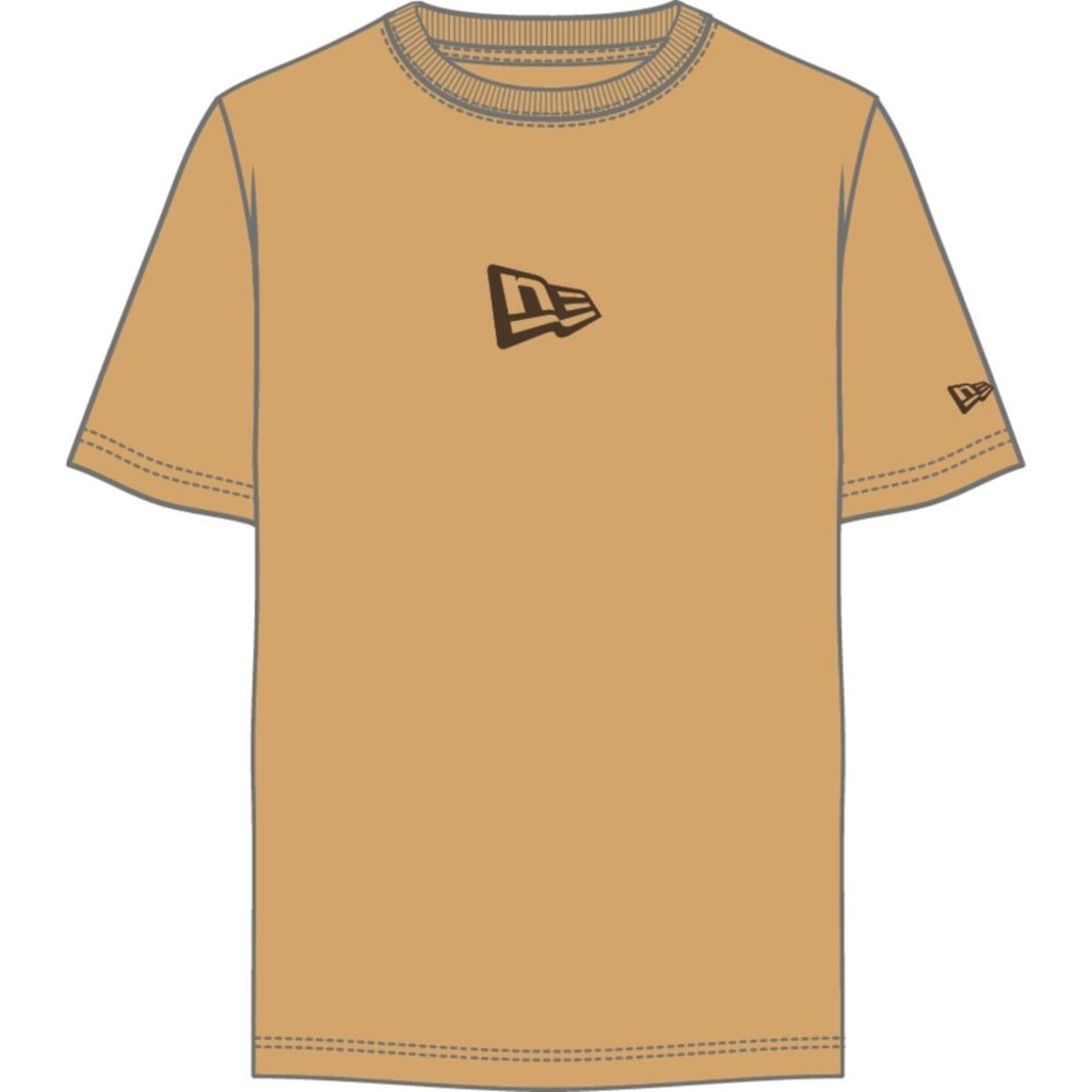 Camiseta New Era Regular Branded Kaki Masculina