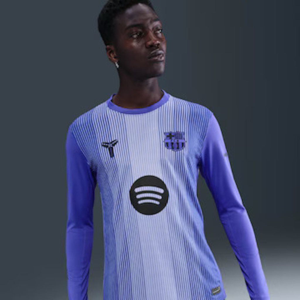 Camisa de Goleiro Barcelona Kobe Nike 25/26 Torcedor Pro Masculina