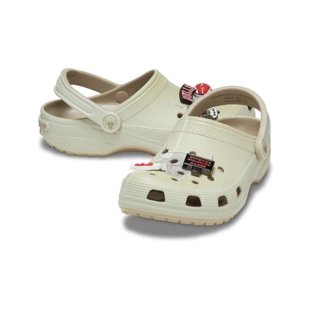 Imagem 4 do produto Sandália Adulto Crocs NBA Bulls Elevated Classic Clog Multi