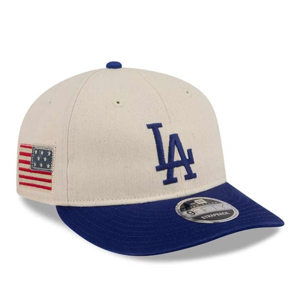 Imagem 3 do produto Boné New Era 9Fifty Retro Crown SN Los Angeles Dodgers MLB Masculino