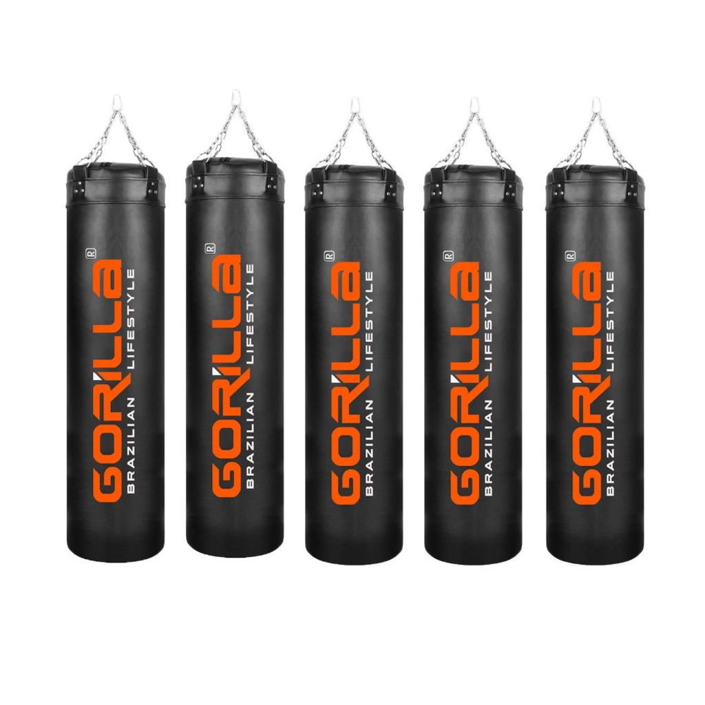 Kit 5 saco de pancadas Gorilla 180x100