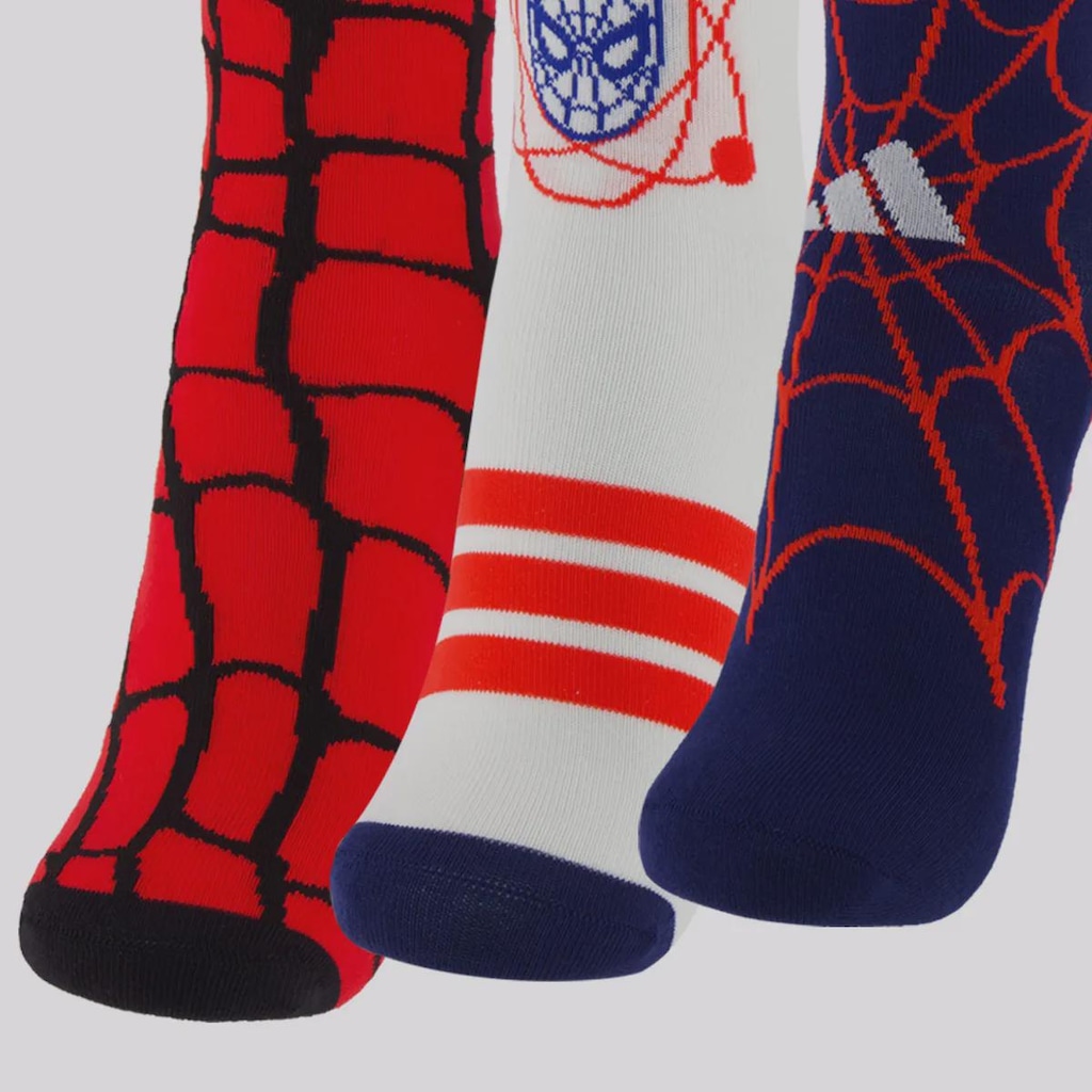 Imagem 3 do produto Kit 3 Pares Meia adidas LK MRVL SM Infantil