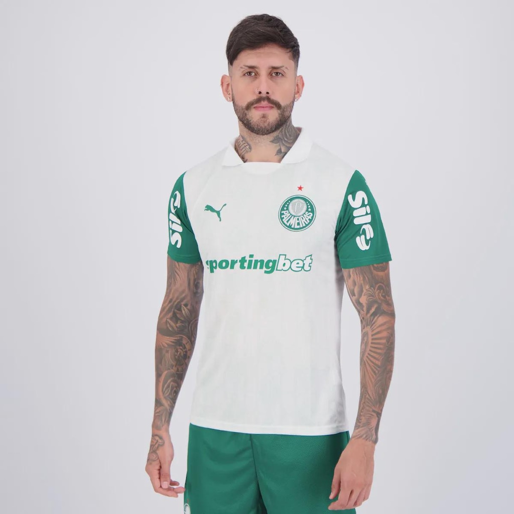 Imagem 3 do produto Camisa do Palmeiras II 25/26 Com Patrocínio Puma Masculina