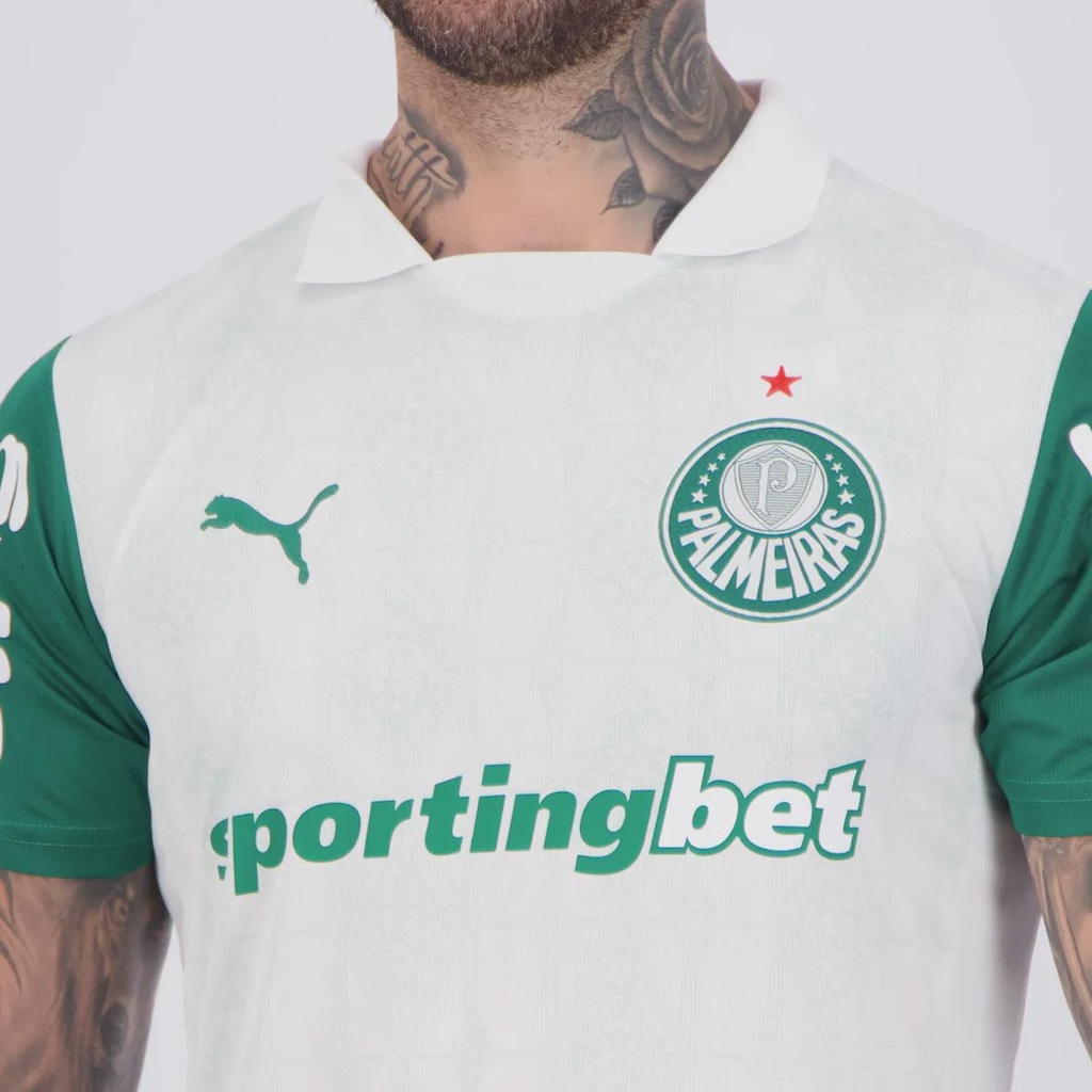 Imagem 5 do produto Camisa do Palmeiras II 25/26 Com Patrocínio Puma Masculina