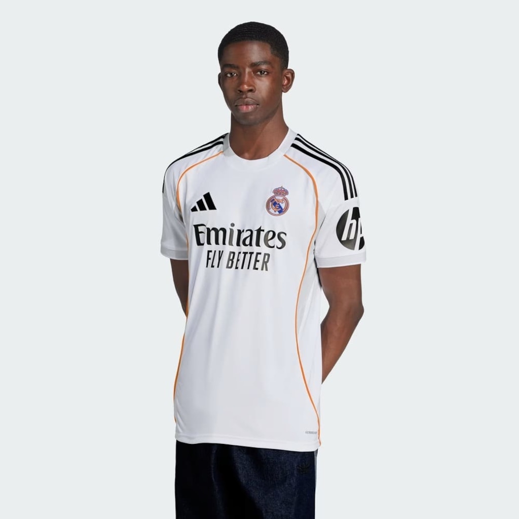 Imagem 4 do produto Camisa Real Madrid I 25/26 Adidas Masculina