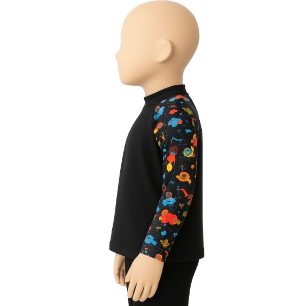 Imagem 2 do produto Blusa Termica Básica Vekyo Estampada Proteção Uv Verão Moda Praia Masculina
