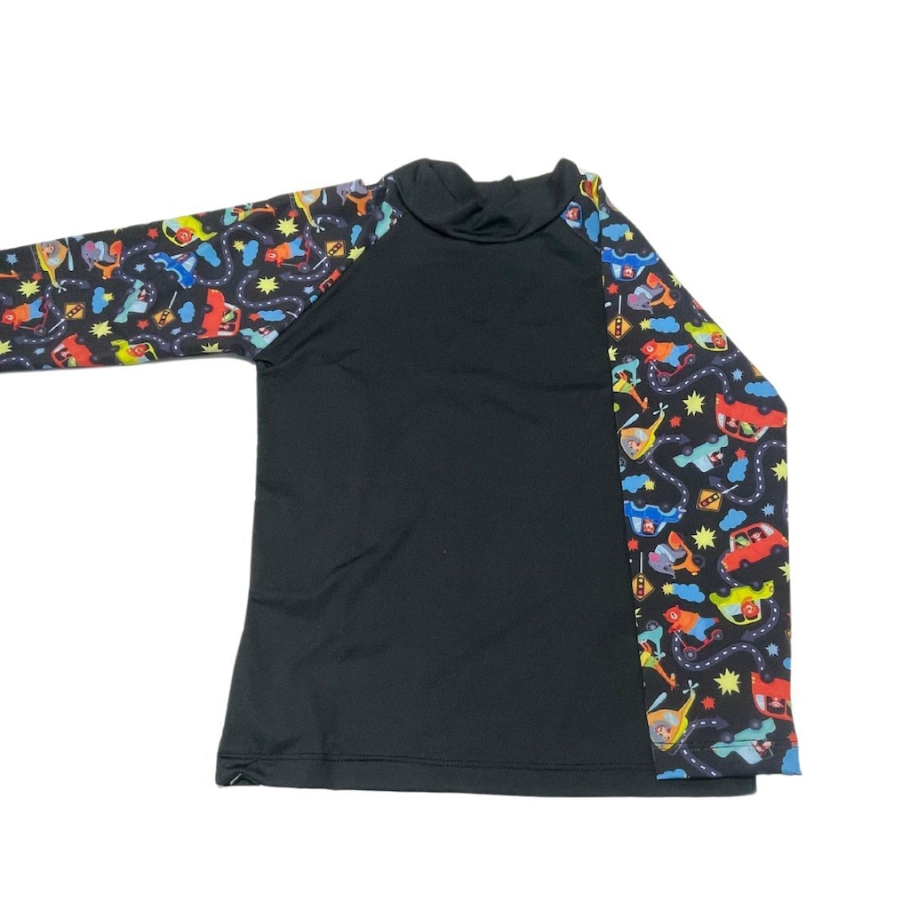 Imagem 4 do produto Blusa Termica Básica Vekyo Estampada Proteção Uv Verão Moda Praia Masculina