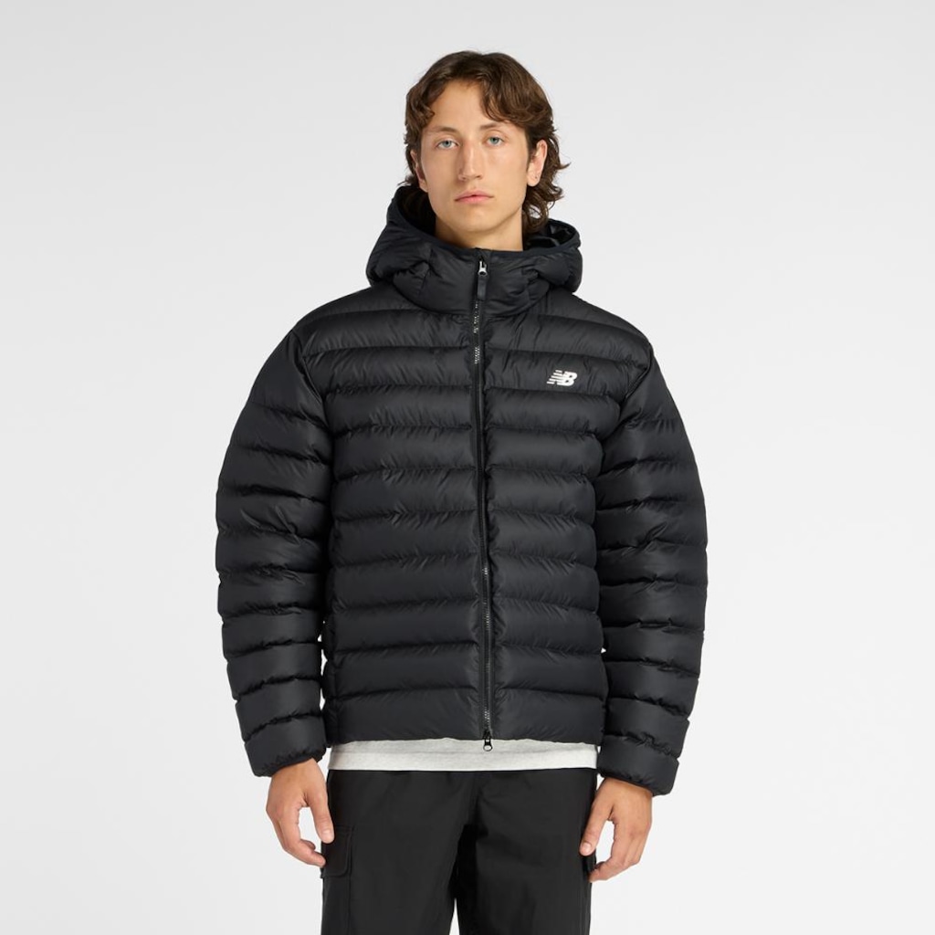Jaqueta New Balance Hooded Puffer Masculina