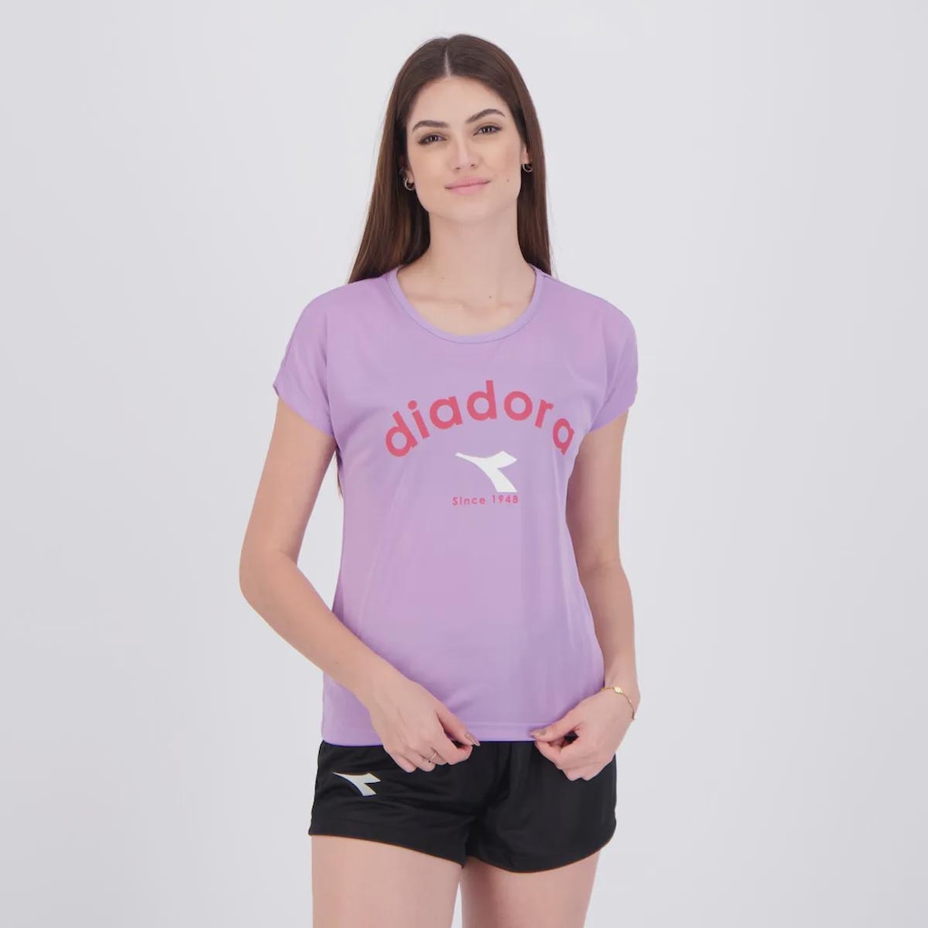 Camiseta Diadora Basic - Feminina