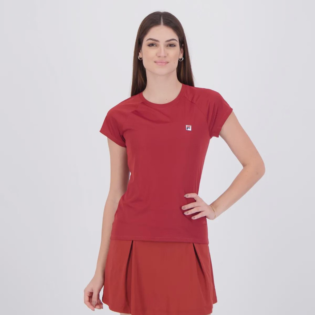 Camiseta Fila Tennis Básica - Feminina