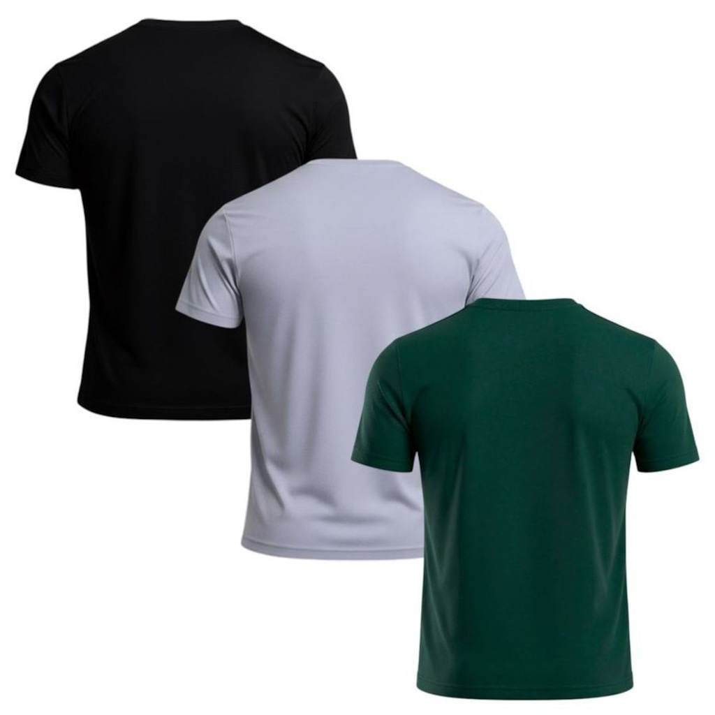 Imagem 2 do produto Kit 3 Camisetas Diadora Small Logo Masculina