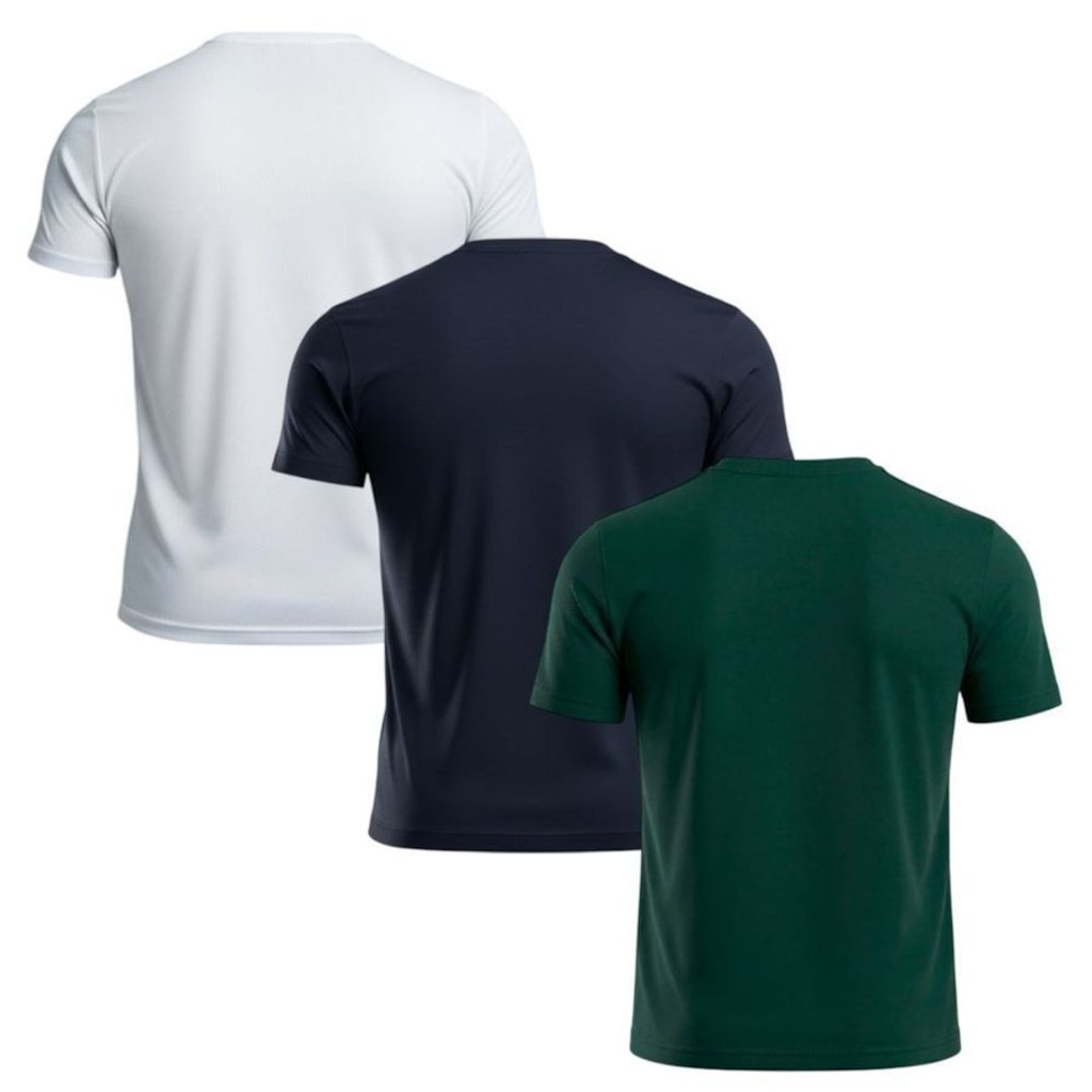 Imagem 2 do produto Kit 3 Camisetas Diadora Small Logo Masculina