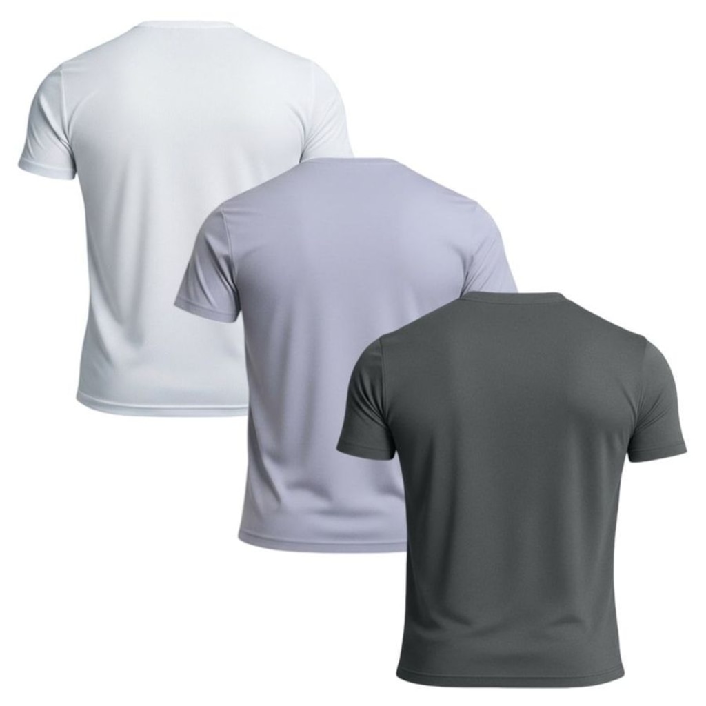 Imagem 2 do produto Kit 3 Camisetas Diadora Small Logo Masculina
