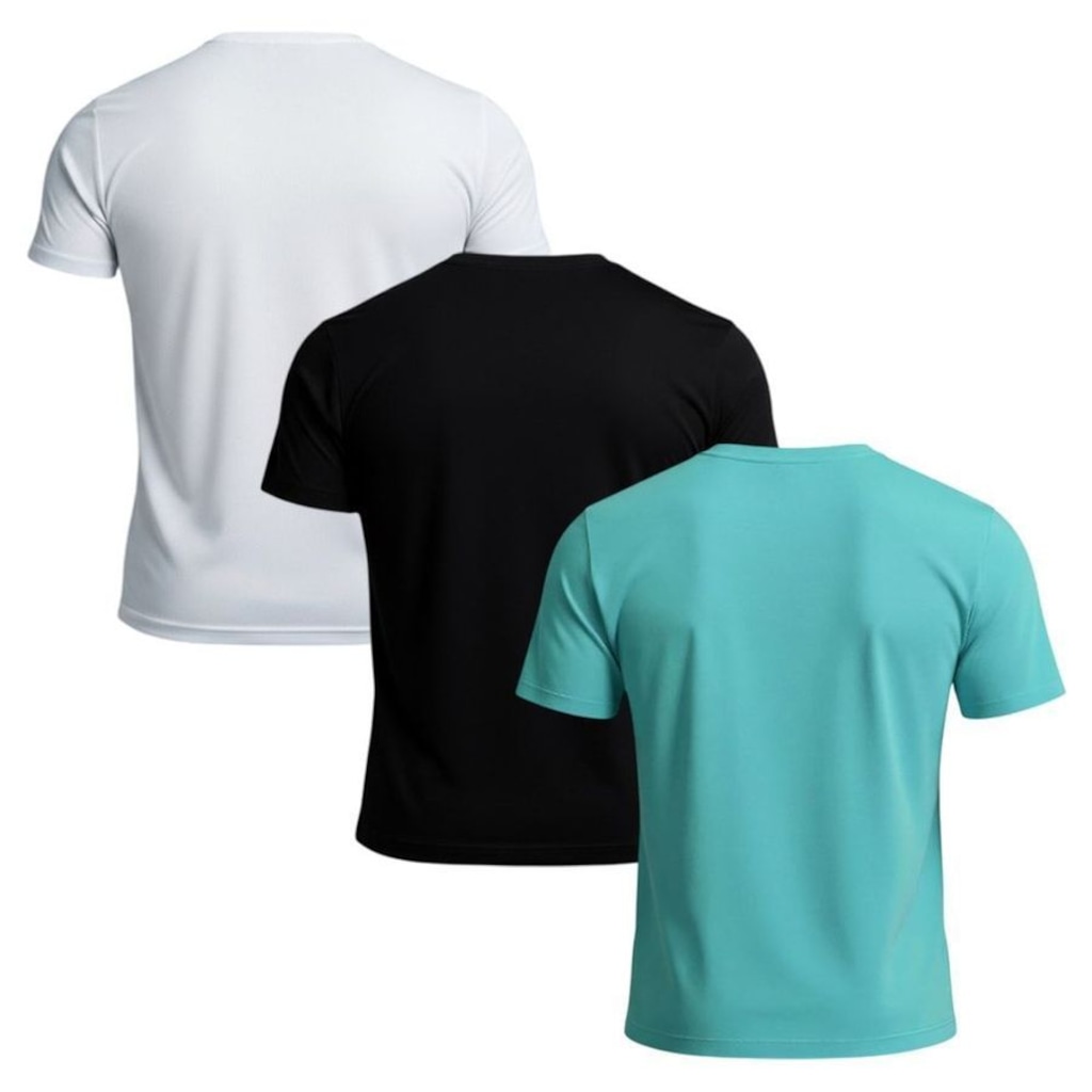 Imagem 2 do produto Kit 3 Camisetas Diadora Small Logo Masculina
