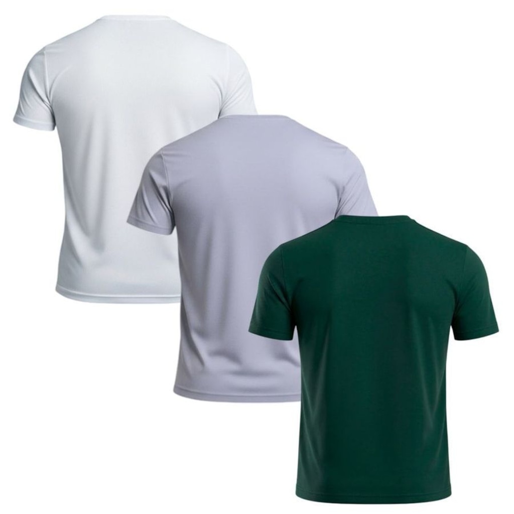 Imagem 2 do produto Kit 3 Camisetas Diadora Small Logo Masculina