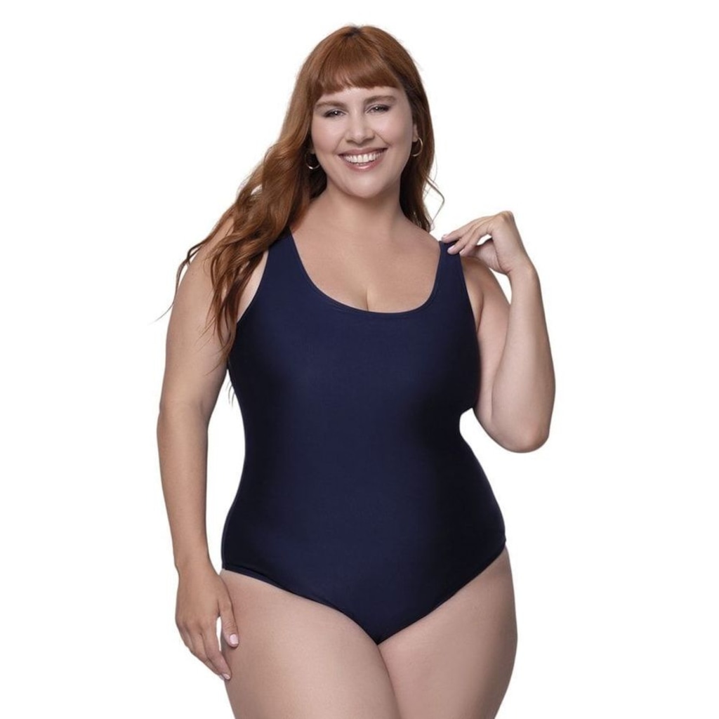 Maiô Regata Selene Básico Plus Size Feminino