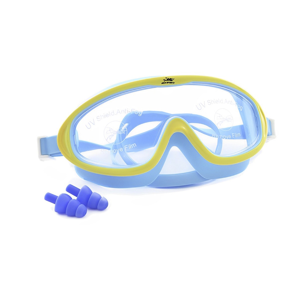 Máscara De Natação Gold Sports Vision Infanto - High Definition - Infantil
