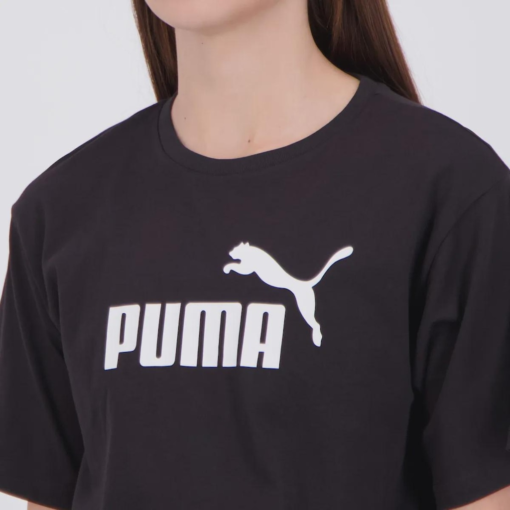 Imagem 5 do produto Camiseta Cropped PUMA No.1 Logo Feminino
