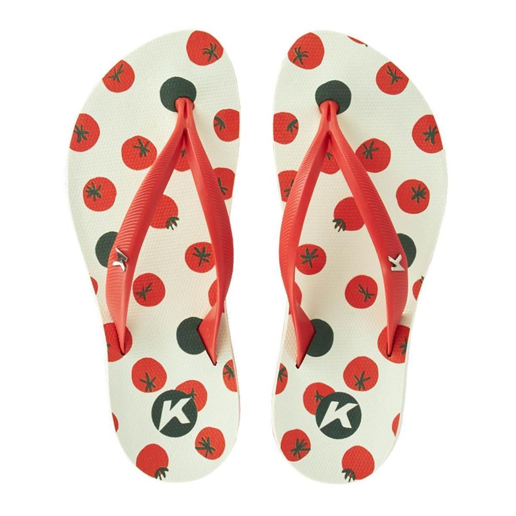 Chinelo Kenner Ibiza Tomates Feminino