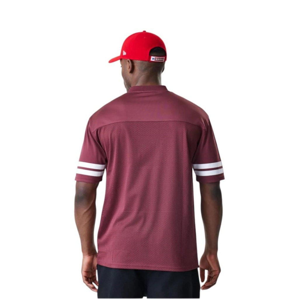 Imagem 2 do produto Camiseta New Era San Francisco 49ers Mesh Jersey Masculina