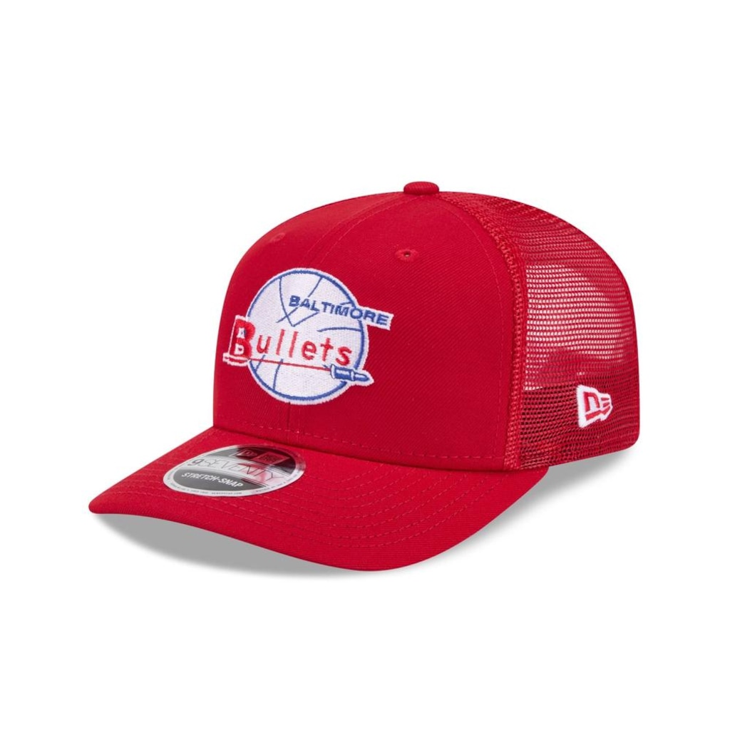Boné New Era 9Seventy Stretch Snap Baltimore Bullets NBA Masculino