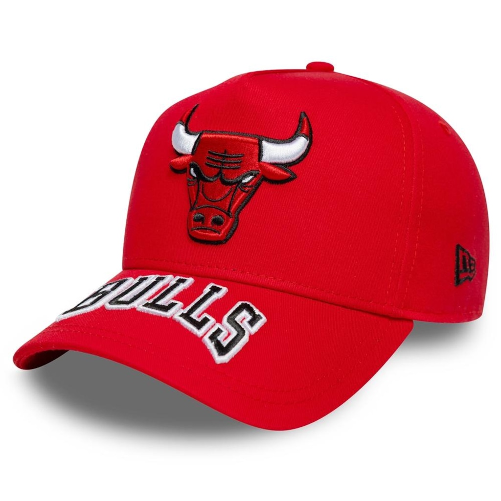 Boné New Era 9Forty A-Frame Snapback Chicago Bulls NBA Unissex