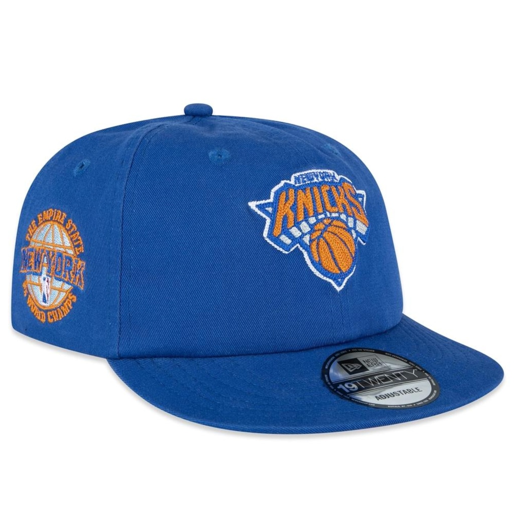 Boné Unissex New Era 19TWENTY New York Knicks NBA Aba Curva