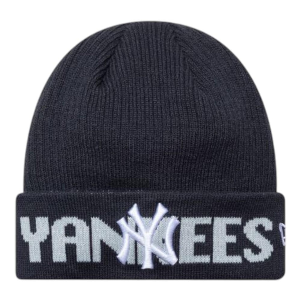 Gorro New Era New York Yankees Wordmark Beanie Adulto