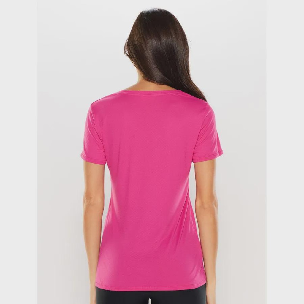 Imagem 2 do produto Camiseta Manga Curta Lisa Body For Sure Essentials Colors Feminina