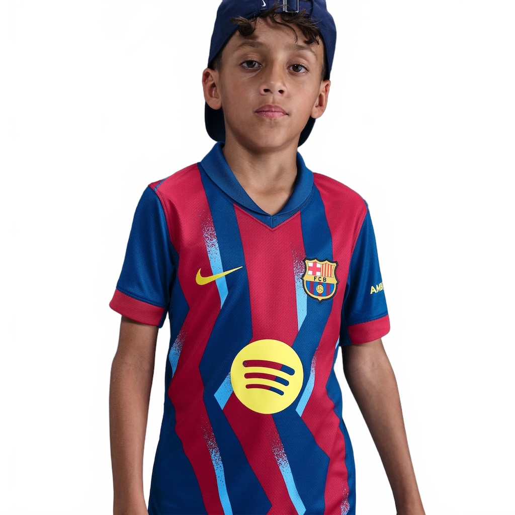 Camisa Barcelona IV 2025/26 Torcedor Pro Nike Infantil